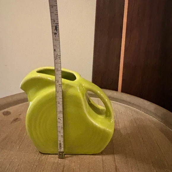 Fiestaware Chartreuse Mini Disc Pitcher, 5oz - Picture 4 of 4